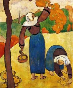 Breton Peasants by Emile Bernard