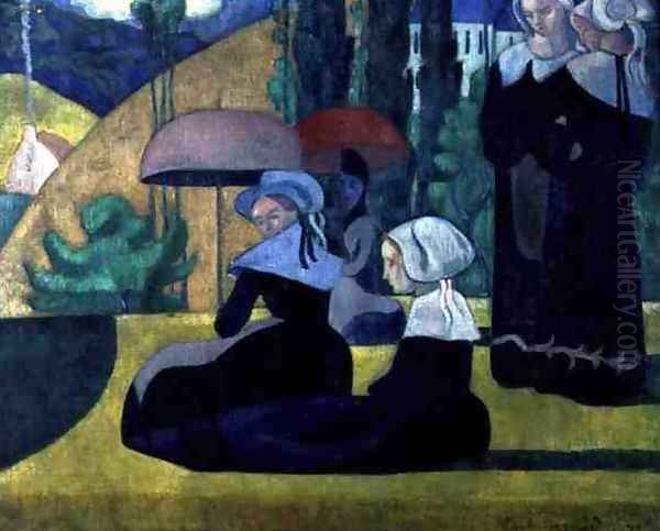 Breton Women in the Shade, 1892 - view 1