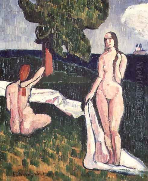 Two Bathers under a Tree, 1889 - view 1