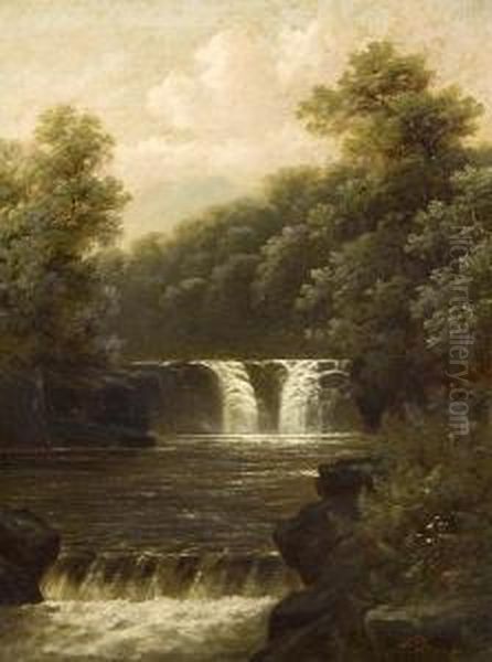 Woodland Waterfalls - view 1