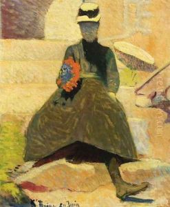 Woman at Saint-Briac