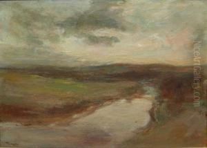 Clouds Gathering Over Moorland by James Lawton Wingate