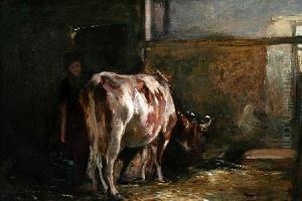 Interior Of A Byre - view 1