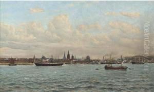 Liverpool From Egremont by F.A. Winkfield
