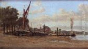 Putney Pier by F.A. Winkfield
