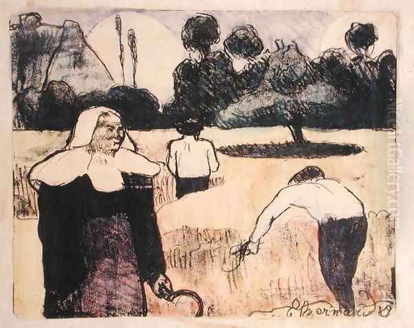 The Harvester, from the series 'Les Brettoneries', 1889 - view 1