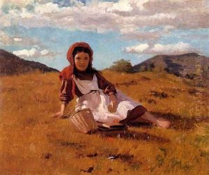 The Picnic Basket by John George Brown