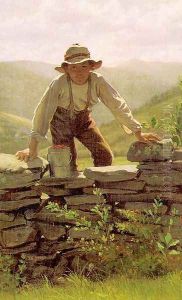 The Berry Boy 1877 by John George Brown