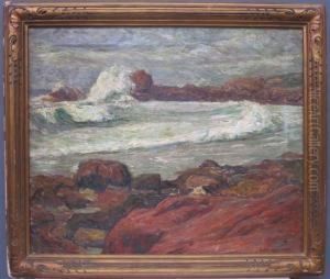 Coastal Seascape by Charles Allan Winter