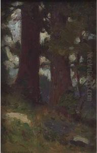 Two Trees by Charles Allan Winter