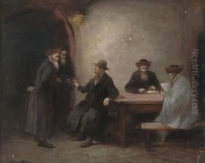A Discussion Amongst The Elders by Hans Winter