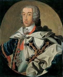 Clemens August, Kurfurst Von Koln, Als Hoch- Und Deutschmeister. by Johann Georg Winter