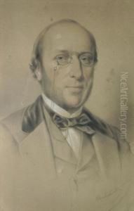 Portrait D'homme by Franz Xavier Winterhalter