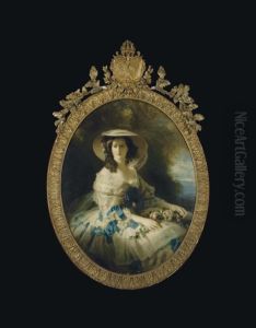 Le Portrait De L'imperatrice Eugenie by Franz Xavier Winterhalter
