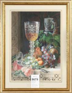 Stilleben, Signerad A. Winther by Arnold Winther