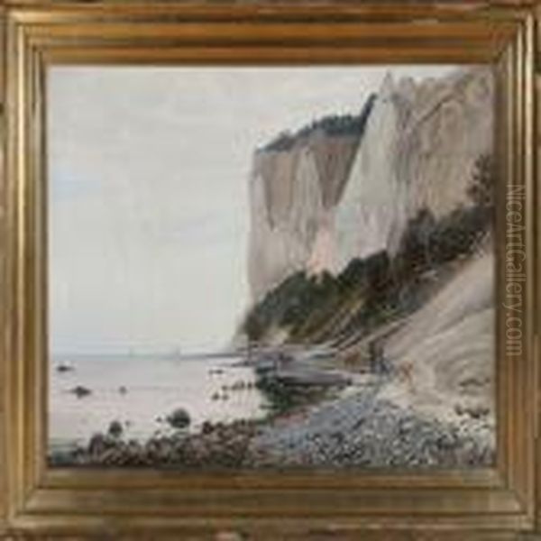 Scene From Mons Klint, Denmark - view 1