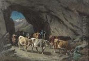 Alpaufzug. by Wilhem, Guillaume Wintz