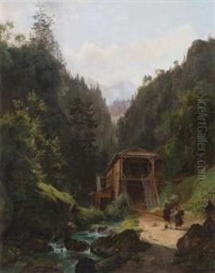 Landscape With Mill