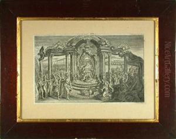 Historische Szene. Kupferstich - view 1