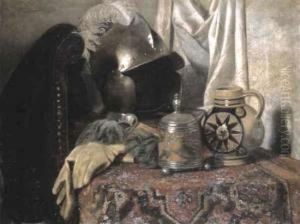 Martwa Natura Z Helmem by Anna Marie Wirth