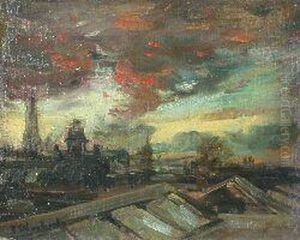 End Of A Stormy Day by Peter Wishart
