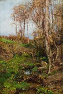 Fruhling Im Wienerwald by Olga Wisinger-Florian