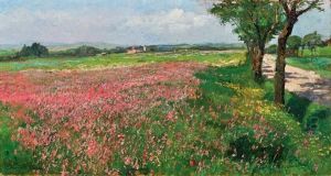 Landschaft Bei Grafenegg by Olga Wisinger-Florian