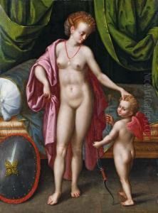 Venus Und Amor by Alexander Wiskemann
