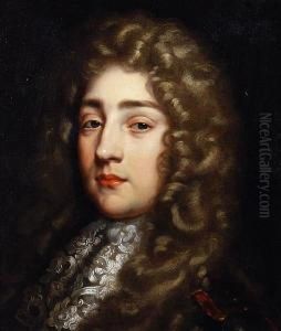 Portrait Of A Gentleman by William Wissing or Wissmig