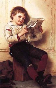 The Bootblack by John George Brown