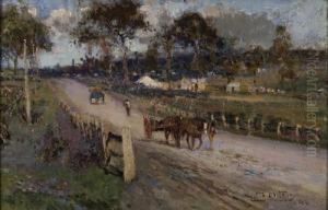Coming Home, Eltham Road by Walter Withers