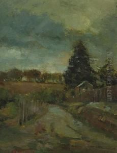 Road At Eltham by Walter Withers