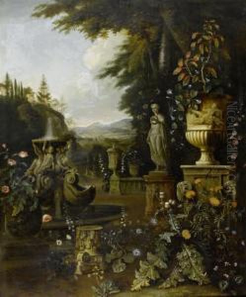 Ideal Landscape With Stream - view 1