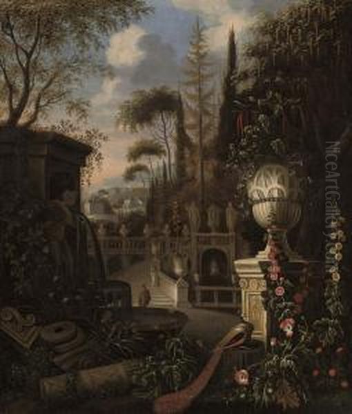 An Italianate Landscape - view 1