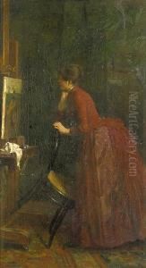 A Lady In An Atelier