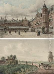 The Prinsenhof, Amsterdam by Ernest Sigismund Witkamp