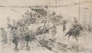 Pochod Wygnancow by Stanislaw Witkiewicz