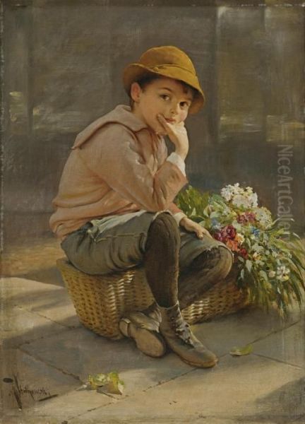 Guarding The Flower Basket - view 1