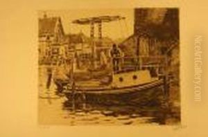 Bootje Aan Een Steiger by Willem Witsen