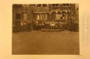 Gezicht Op De Achtergevels Van Voorstraat Gezicht Op De Achtergevels Van Voorstraat