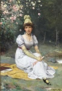 Poised And Pensive by John Henry Witte
