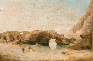 Marina Piccola A Capri by Teodoro Guglielmo Witting