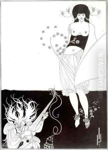 The Stomach Dance, from 'Salome' by Oscar Wilde (1854-1900) 1893