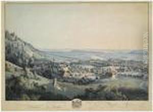 A View Of Lustschloss Pillnitz Mit Seinen Umgebungen