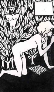 Chapter heading for 'Le Morte d'Arthur', 1893 (8)