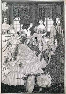 'The Battle of the Beaux and the Belles', 1896