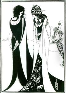 Salome with her mother, Herodias, 1894 by Aubrey Vincent Beardsley