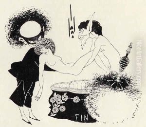 Tail-piece from 'Salome' by Oscar Wilde (1854-1900)