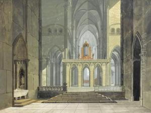 Un Interieur D'eglise - view 1