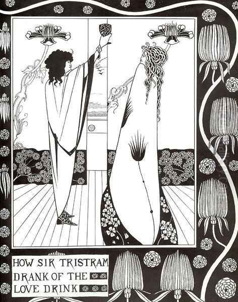 How Sir Tristram Drank of the Love Drink - view 1